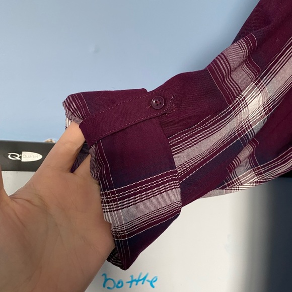 Reitmans plaid blouse - Picture 4 of 5